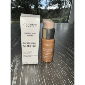 Clarins Everlasting Youth Fluid Foundation 118N Travel/Tester Size 0.5 floz 15ml